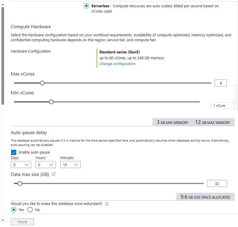 How do I enable database zone redundancy on my Azure SQL DB - Microsoft Q&A