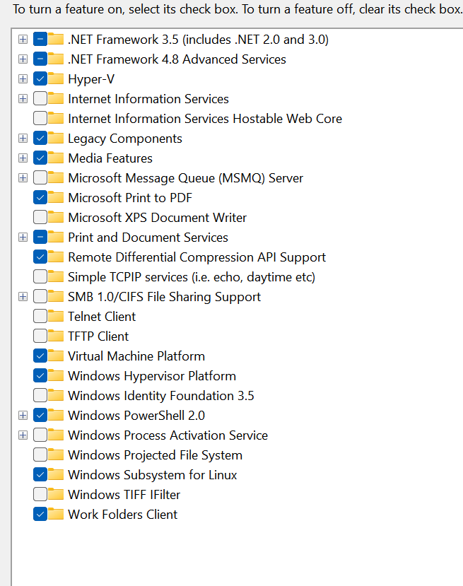 Virtualization is not working on W11 and I've tried everything ...
