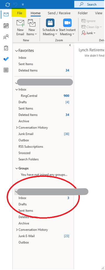 Add another email inbox to my toolbar - Microsoft Q&A