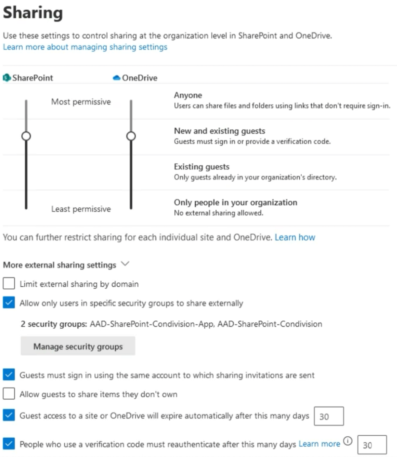 sharepoint config