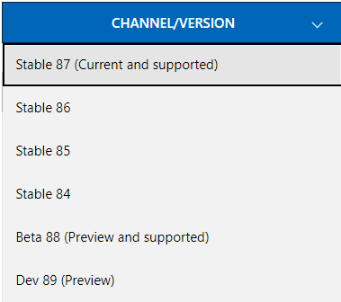 How to downgrade Microsoft Edge to 80.x version - Microsoft Q&A