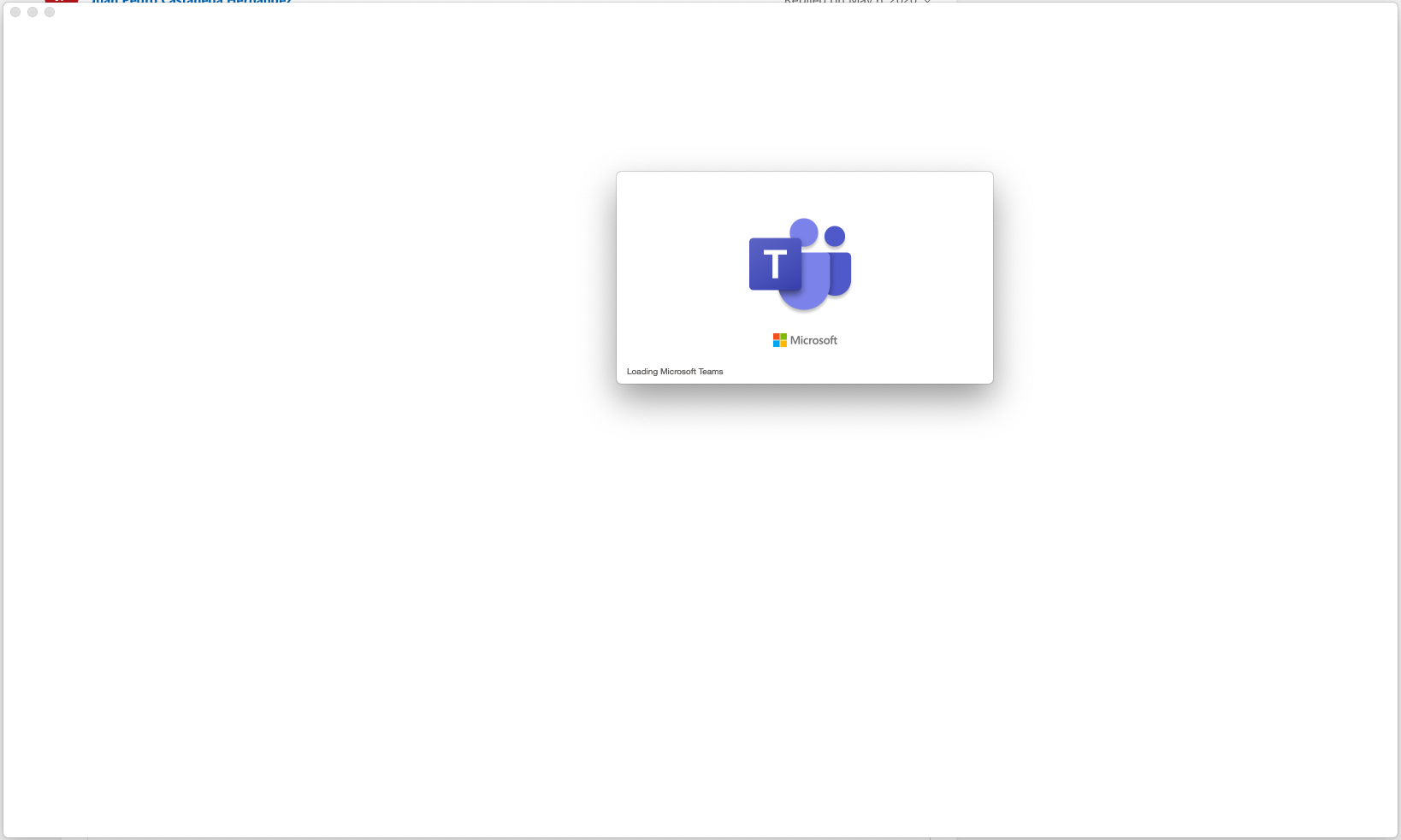 Teams App on Mac Not Loading Stuck on White Screen - Microsoft Q&A