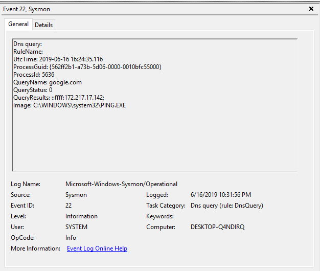 What are those DNS query's which Sysmon does not get from Windows ...