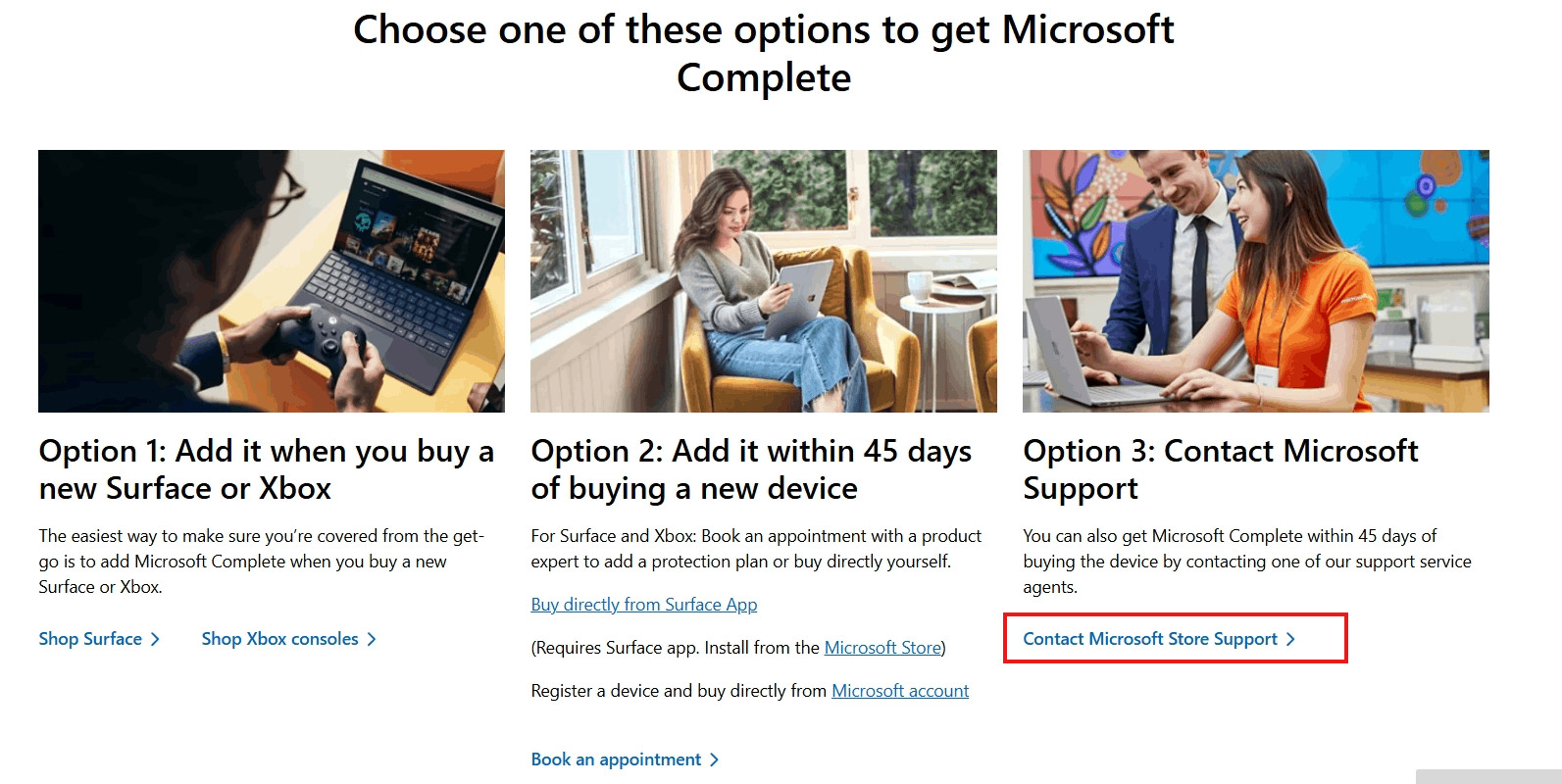 Unable to Purchase Microsoft Complete for Surface Laptop 7 - Microsoft Q&A