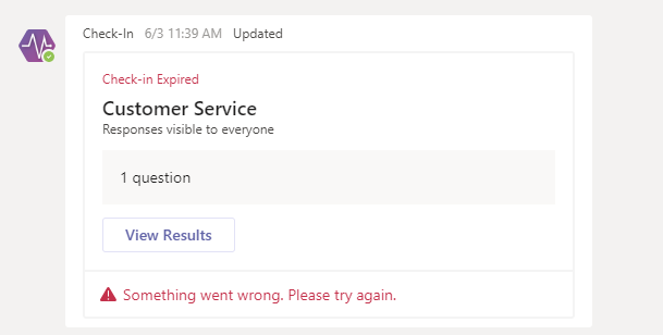 Check In app for Teams - Microsoft Q&A