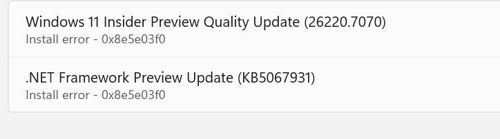 Unable to Update Windows 11 .Why? - Microsoft Q&A