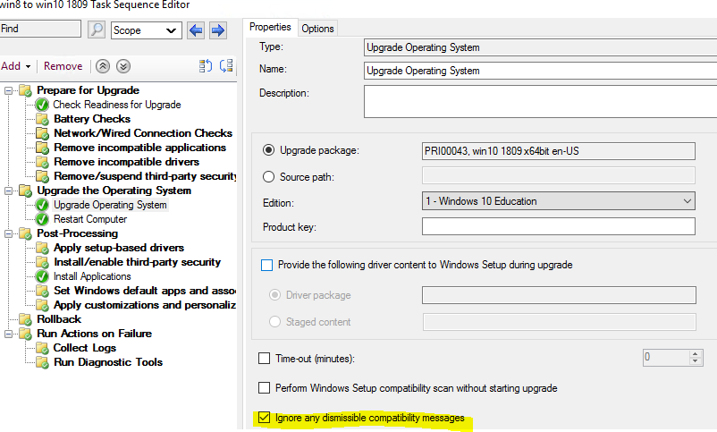 SCCM Task Sequence Error 0X80004005 - Sorry I'm new to SCCM