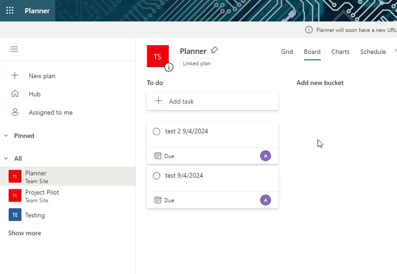 Microsoft planner on web is not syncing with microsoft planner in ...