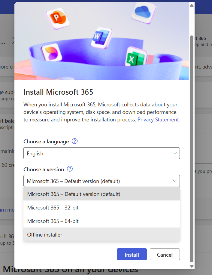Load 365 on new laptop - Microsoft Q&A