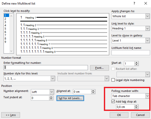 Inconsistent formatting of numbered headings - Microsoft Q&A