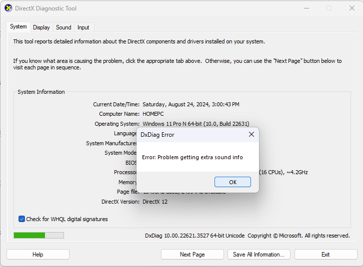 DirectX install failing when launching new game, manual installation ...