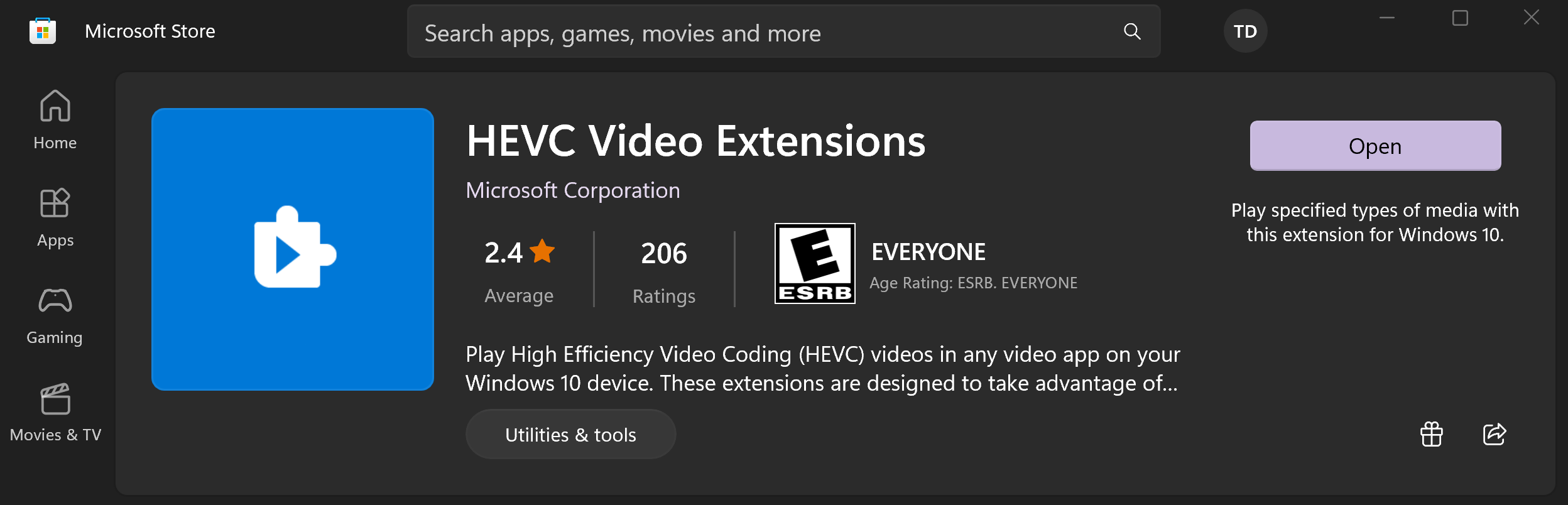 HEVC drivers broken by upgrade to Windows 11 Pro 22H2 22621.521 ...