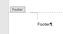 Word : how to change the distance between a footnote and the footer ...