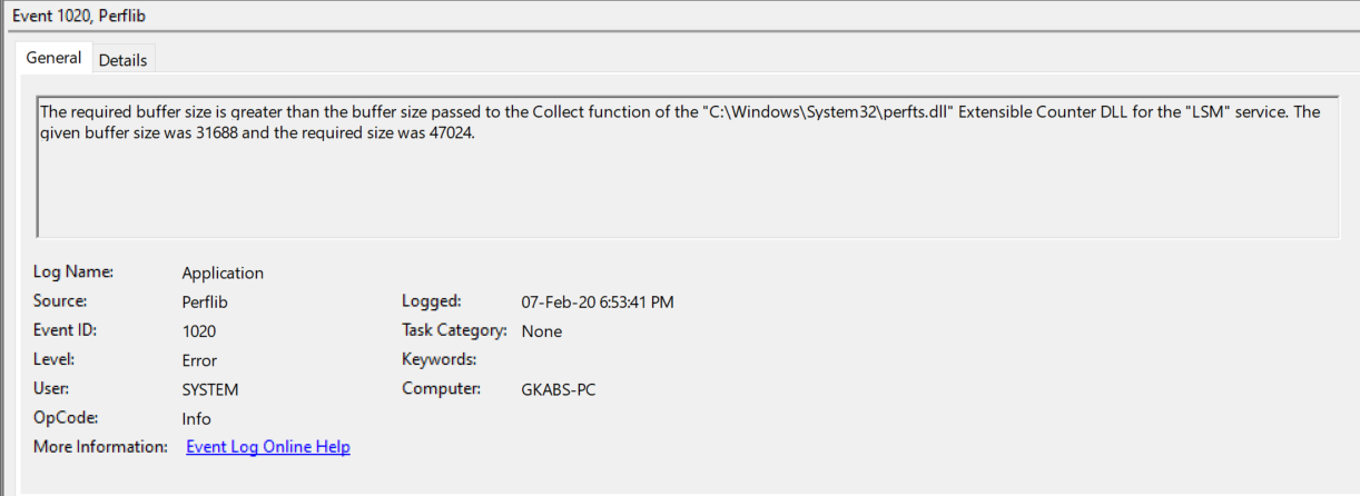 Help with The required buffer size is greater than the buffer size ...