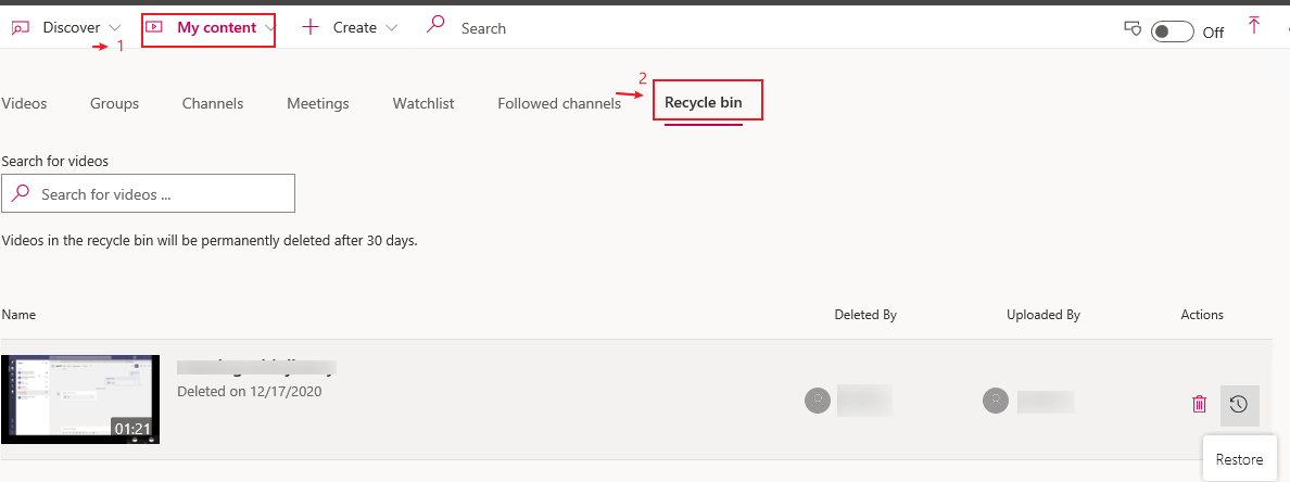 RECORDING WASN T CREATED CANNOT BE FOUND visual data 4