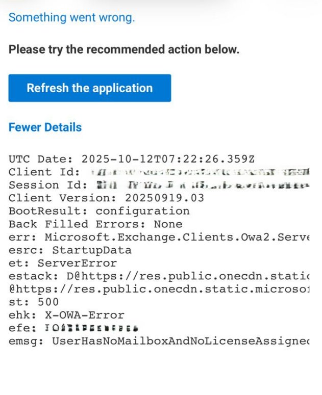 why wont my o365 email account open on iphone 17pro say cant verify ...