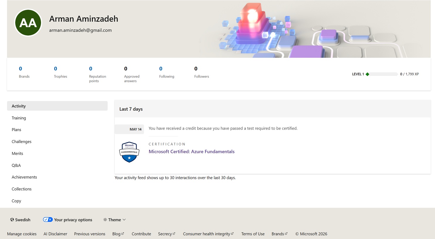 Can Not see or download certificate - Microsoft Q&A