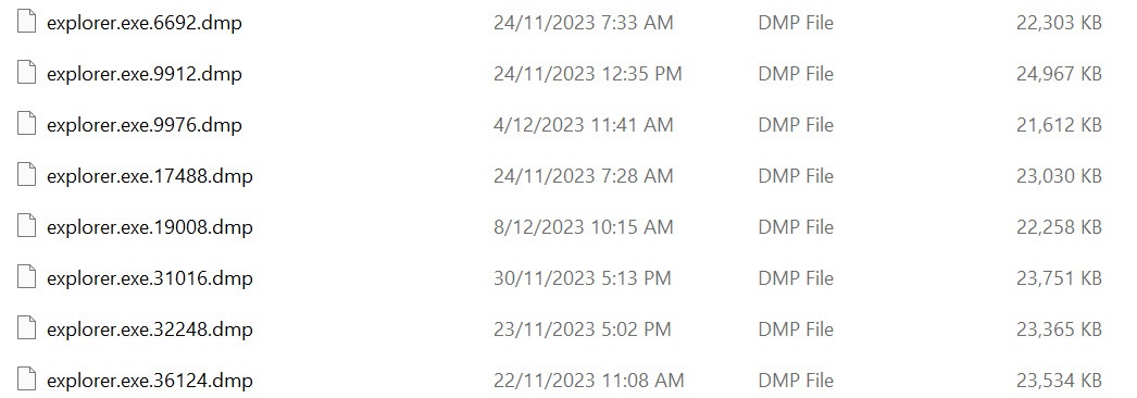 Windows explorer continues to hang and crash - Microsoft Q&A