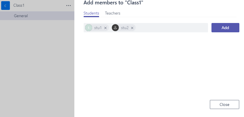 Teams Add members - How to add a class instead of one pupil at a time ...