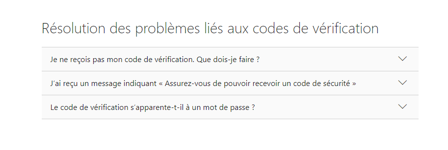 COMMENT RECUPERER MON CODE DE SECURITE - Microsoft Q&A