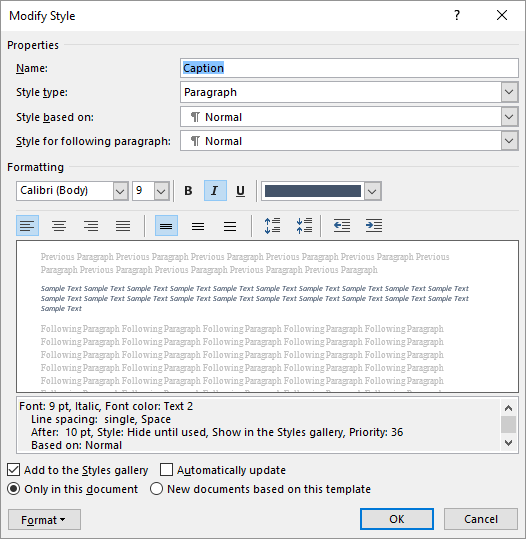 Style Formatting changes in Word during co-authoring - Microsoft Q&A