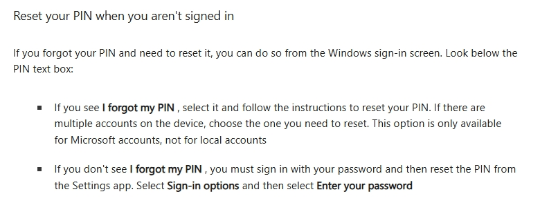 Camera does not work, our pin does not work - Microsoft Q&A
