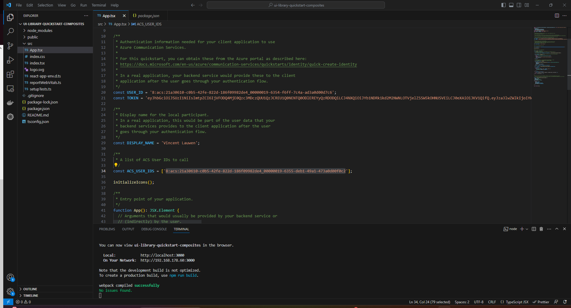 Azure Communication Web Calling 1:N Issue - Leaves call shortly after ...