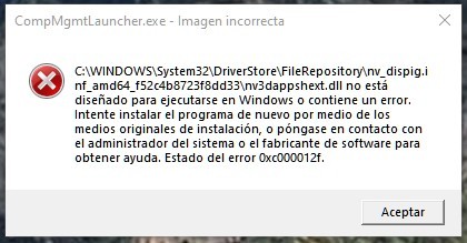 Problemas con: IMAGEN INCORRECTA - Microsoft Q&A
