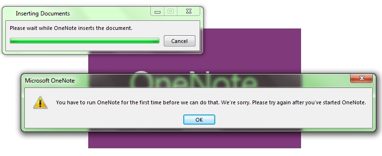 onenote insert printout fails - any type of file - Microsoft Q&A