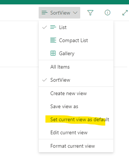 List in SharePoint - How to keep Alphabetical - Microsoft Q&A
