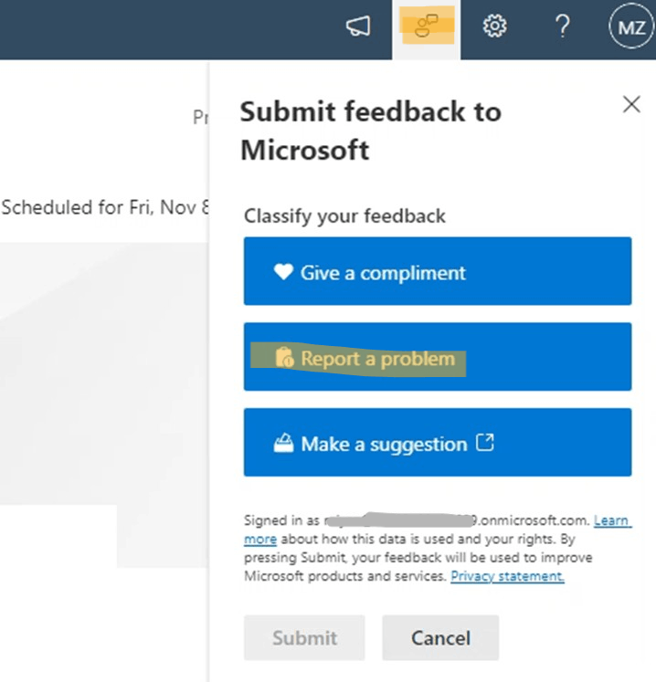 Unable to edit a scheduled newspost - Microsoft Q&A