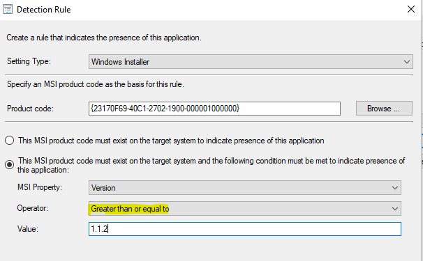 Detection method for auto upgrading software's - Microsoft Q&A