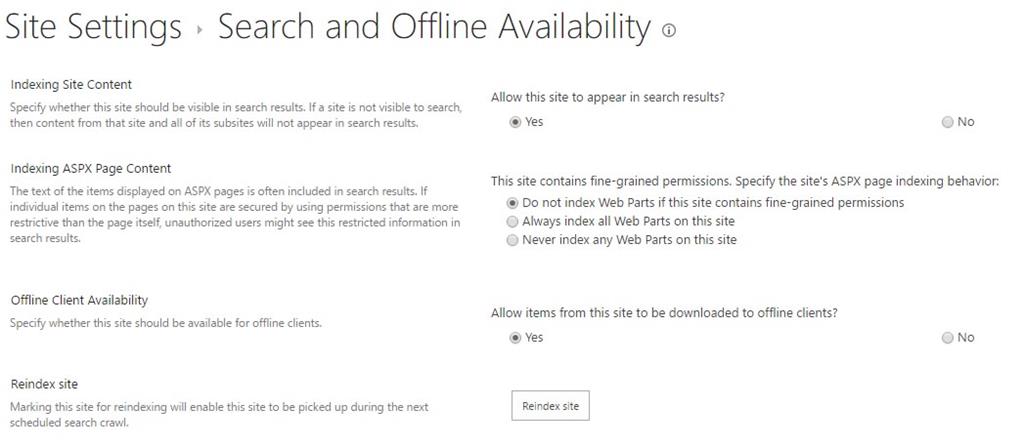 Search does not work in Sharepoint site collection - Microsoft Q&A