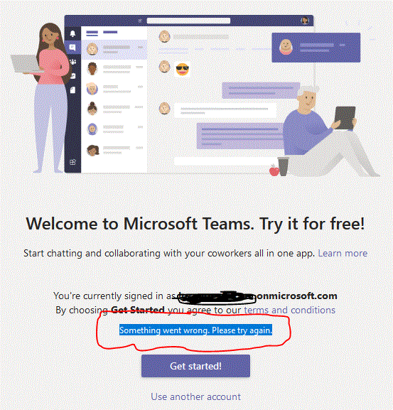 MS Teams Login Issue - Microsoft Q&A