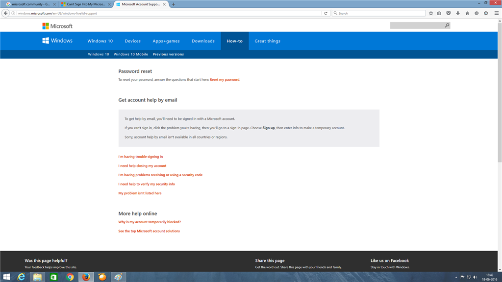 Still logged in .. even afer logging out in the microsoft support site ...