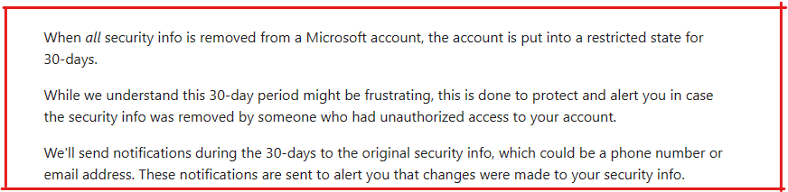 Cannot update my Account info - Microsoft Q&A