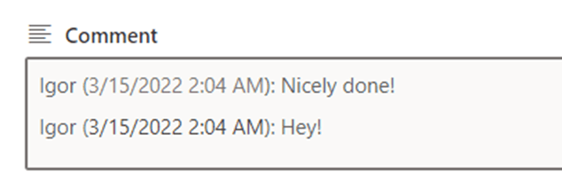 Sharepoint List using Multiline Text Field as Comment Column ...