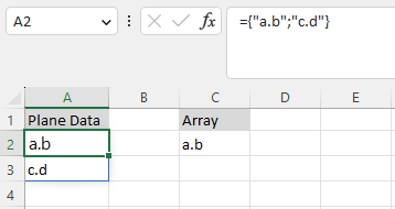 =TEXTSPLIT() of array not returning 2d array - Microsoft Q&A