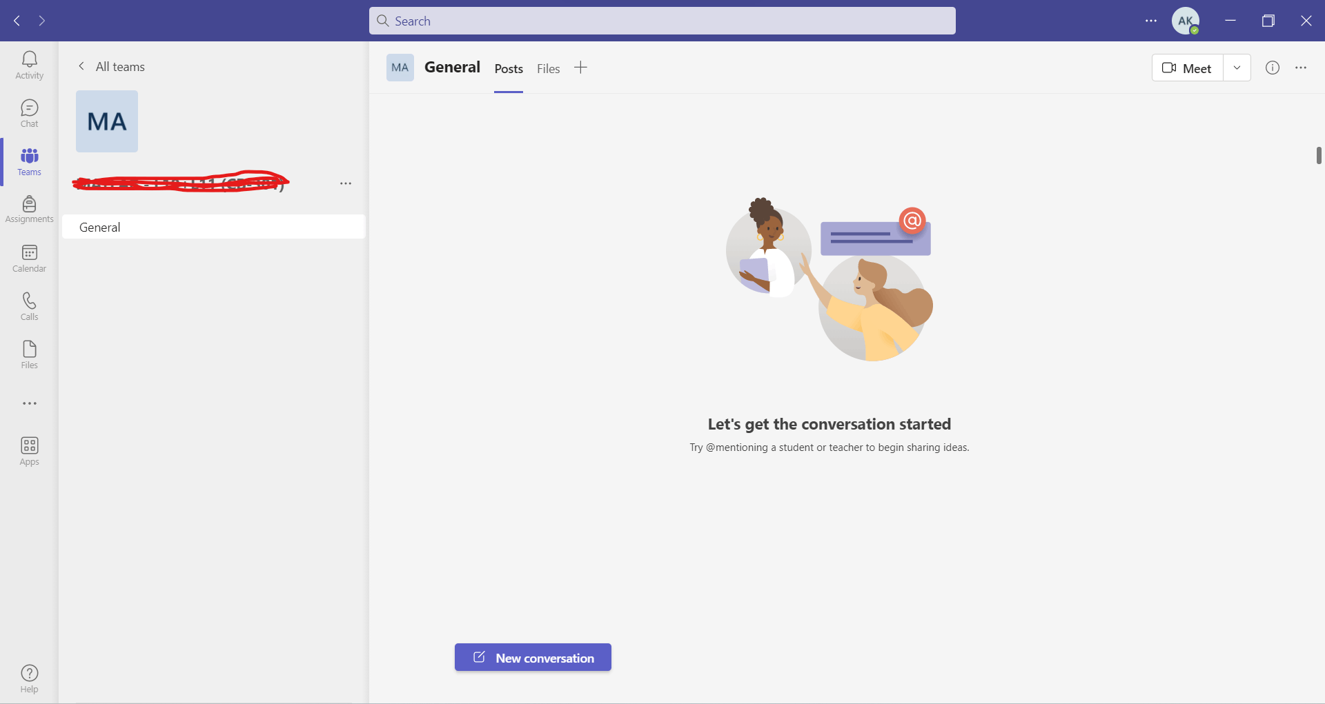 How to get 'create assignment' option in a team? - Microsoft Q&A