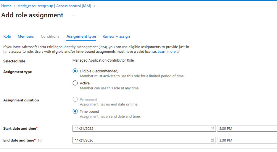 I have resource group in Azure, which I want to assign to someone, can ...