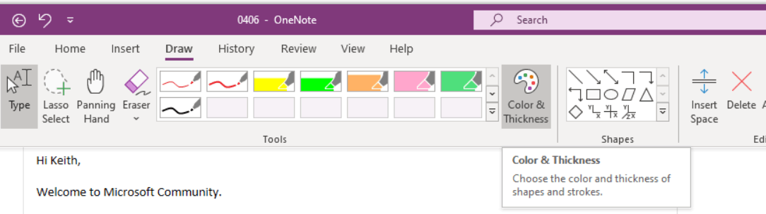 How do I change my Drawing Tools interface? - Microsoft Q&A