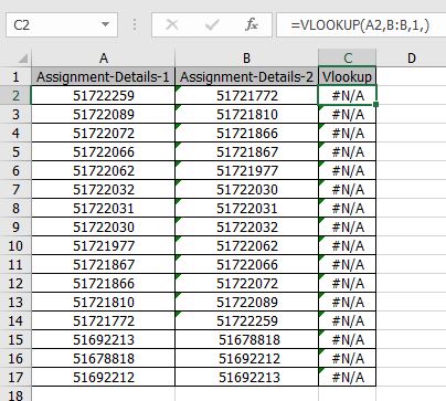 Vlookup on text and non-numeric characters - Microsoft Q&A