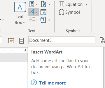Drawing tool for word art - Microsoft Q&A