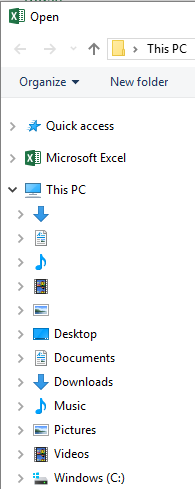 Extra Folder Icons in File Explorer "Open" view - Microsoft Q&A