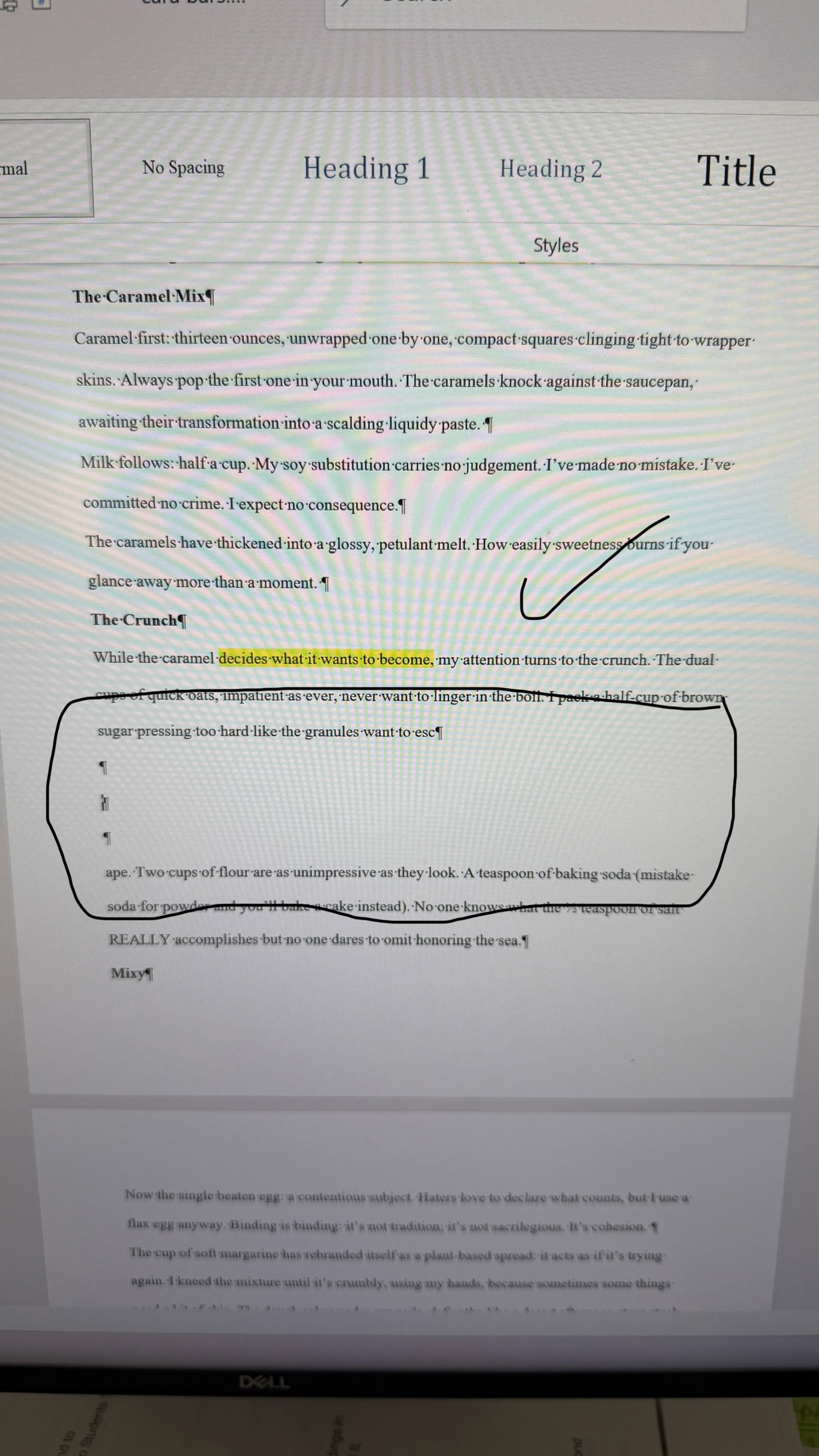 Large Gaps in Word Document 2024 - Microsoft Q&A