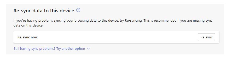 Microsoft edge://sync-internals/ type info history state not running ...