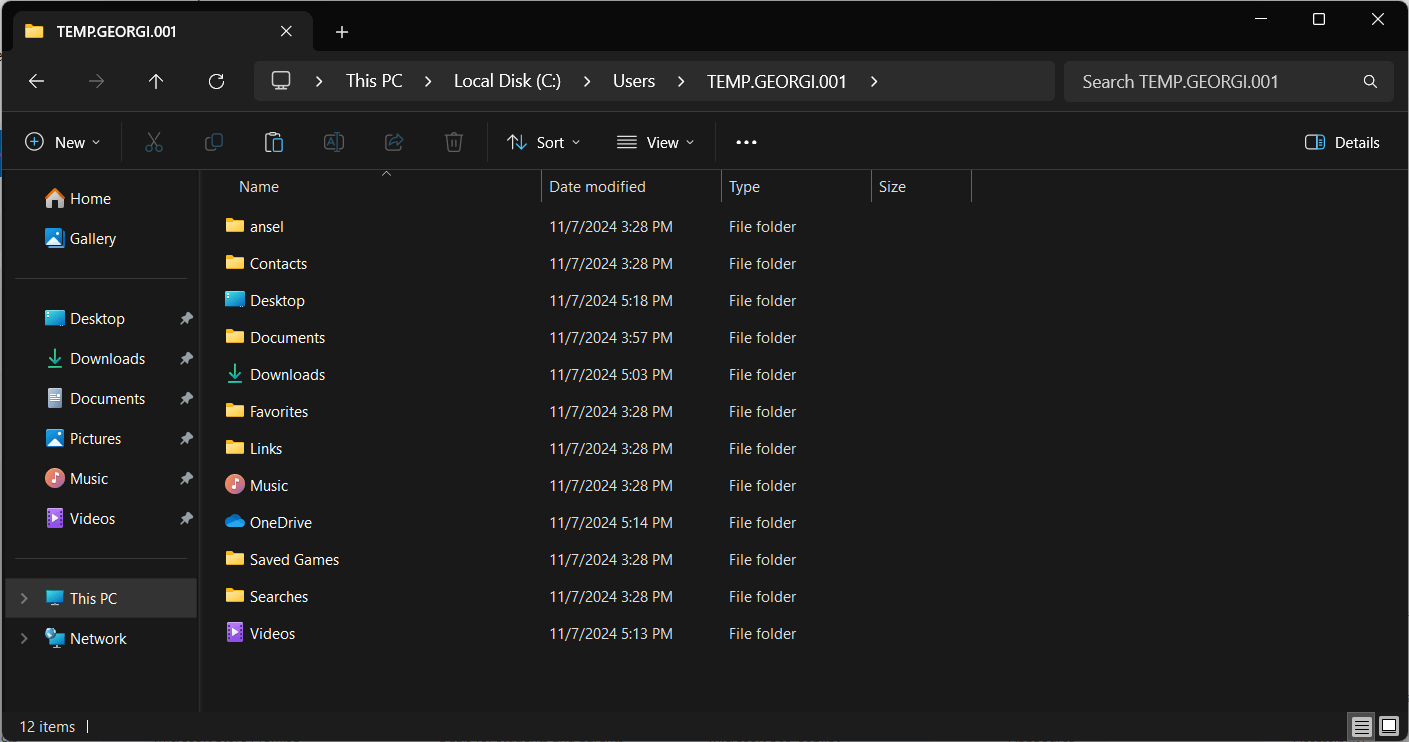 Multiple folders under user folder - Microsoft Q&A