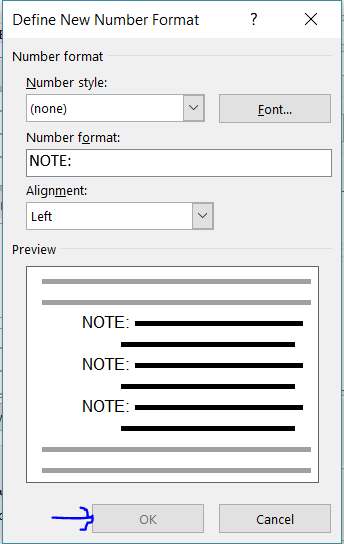Cannot create 