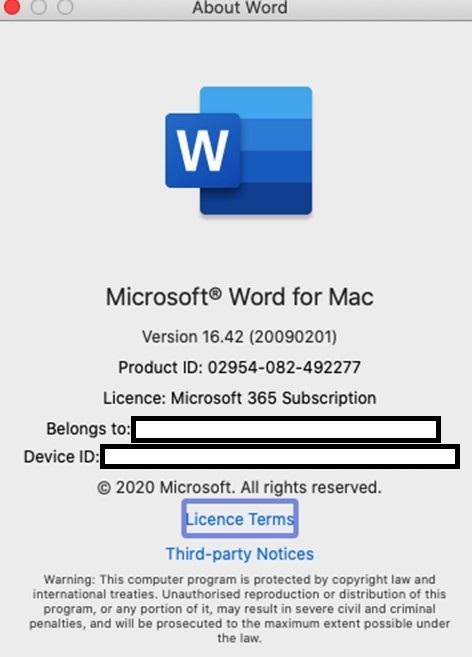 Microsoft Office 365 not working on Mac - Microsoft Q&A