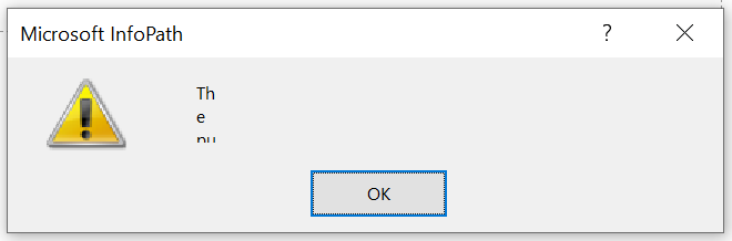 Infopath cannot publish to Sharepoint list - Microsoft Q&A